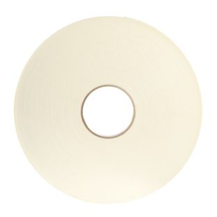 Dubbelzijdig PE-foamtape, wit, 1 mm dik, sterk hechtend, EL100 15 mm