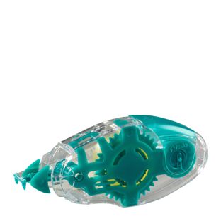 Tape-dispenser/ wegwerp lijmroller, 8,4 mm breed, non permanent (Rol á 14 m) 