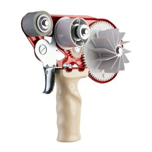 Handdispenser voor dubbelzijdige tissuetapes tot 25 mm rolbreedte 