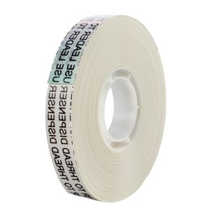 Transfertape dubbelzijdig,  non permanent voor ATG handdispenser, LOW - OL03 12 mm