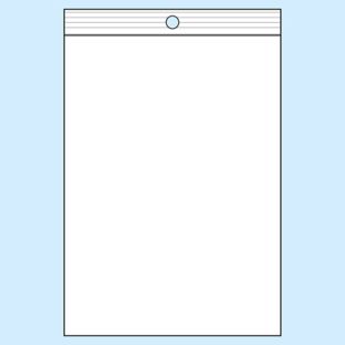 Gripzakken, met ronde perforatie, PP-folie 160 x 220 mm
