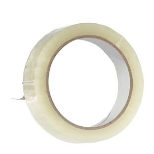Plakband, PP transparant, low noise 25 mm