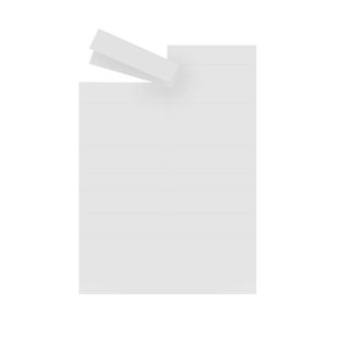 Schapetiketten op A4 vel 105 x 26 mm 