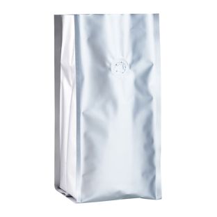 Koffiezakje met aromabeschermingsventiel, zilver 