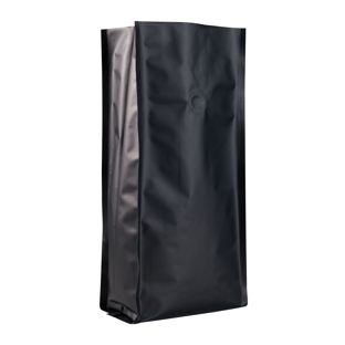 Koffiezakje met aromabeschermingsventiel, zwart 375 x 140 mm