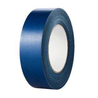 Best Price kopband, speciaal papier, linnenstructuur blauw  | 38 mm