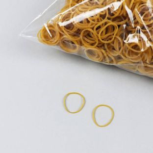 Rubberen elastieken, naturel 20 mm | 1.5 mm