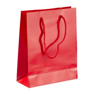 Cadeautas, glanzend null | 20 x 25 x 8 cm