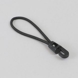 Spanners/spanelastieken met kunststof haak 120 mm | zwart 
