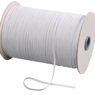 Elastiek plat 6 mm 