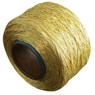 Rond elastiek 1 mm goud  | 1300 m