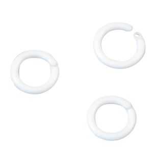 Scharnierringen 14 mm, kunststof wit 