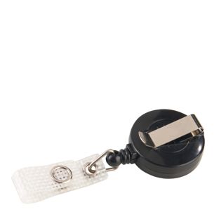 Rollerclip/skipashouder PREMIUM, kunststof zwart 