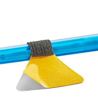 Pennenlus zelfklevend zwart 