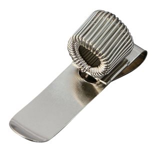 Penhouders, metaal zilver  | met lus 