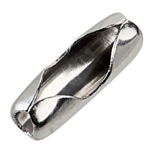 Sluitingen t.b.v. kogelketting 2.4 mm | zilver 
