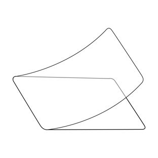 Zelflaminerende folie 66 x 100 mm 56 x 90 mm 