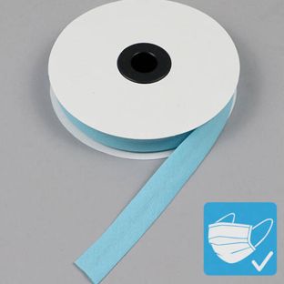 Biaisband, katoen en polyester, 20 mm (rol á 25 m) null