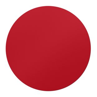 Gekleurde markerings kleefrondjes weerbestendig rood  | 12 mm