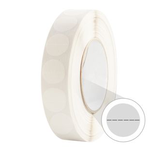 Sluitzegels, enkelzijdig sterk klevend, perforatie 35 mm | 1000 st