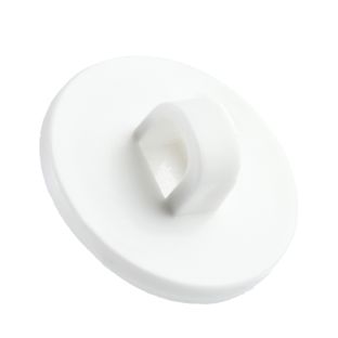 Kleefknopjes zelfklevend 20 mm  | wit 