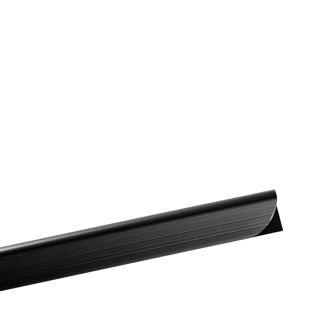 Klemruggen DIN A4, zwart, 3-4 mm 