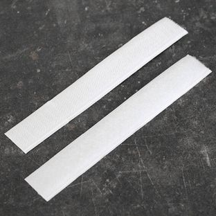 Klittenbandstrips, zelfklevend, haak en lus (paarsgewijs) null | 20 x 150 mm