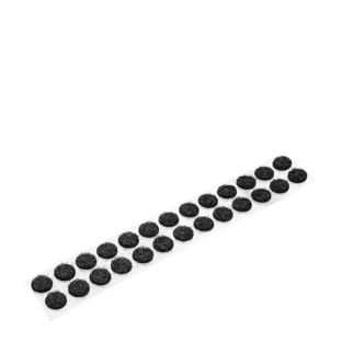 Klittenbandrondjes op rol, 10 mm | null | lus