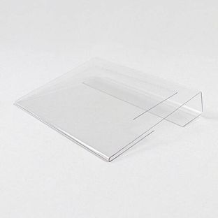 Markeringshoezen voor pallets/houten stapelframes, met vouwrand om te bevestigen, dichte voorzijde A6