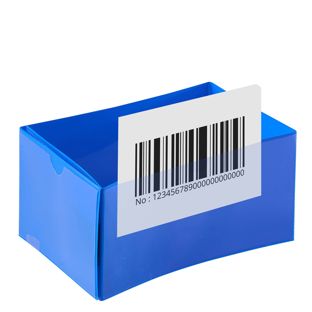 Palletvoet hoes blauw 