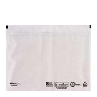 Mailing-/paklijsthoezen, gerecycled PE-folie, transparant A5 