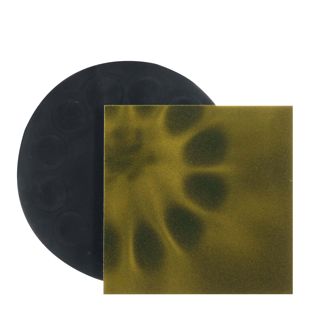 Fluxdetectorfolie voor het weergeven van magnetische velden 75 x 75 mm