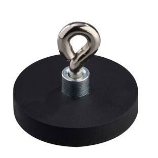 Magneet met rubbercoating met oog 
