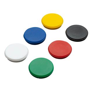 Kantoor-/bordmagneet, rond 