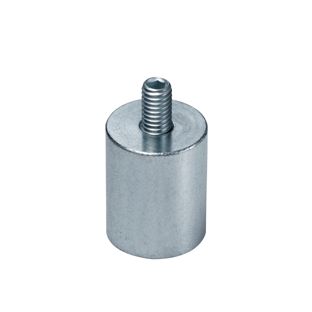 neodymium cilindermagneet met schroefdraad 