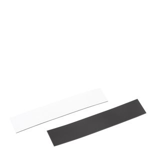 Herbeschrijfbare magnetische etiketten, magneetstrips 20 x 100 mm 