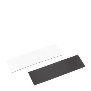 Herbeschrijfbare magnetische etiketten, magneetstrips 30 x 100 mm 