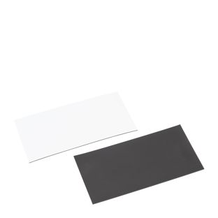 Herbeschrijfbare magnetische etiketten, magneetstrips 50 x 100 mm 