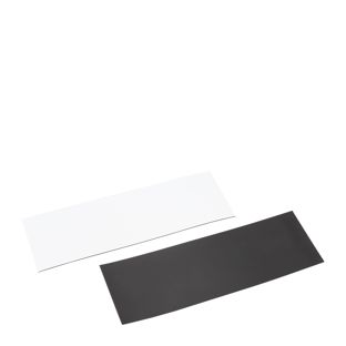 Herbeschrijfbare magnetische etiketten, magneetstrips 50 x 150 mm