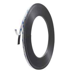 Magneetband, zelfklevend, sterk 10 mm | 1.5 mm | 30 m