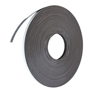 Magneetband, zelfklevend 10 mm | standaard lijm  | 1.5 mm | 30 m
