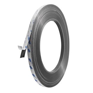 Magneetband, zelfklevend, sterk 15 mm | 1.5 mm | 30 m