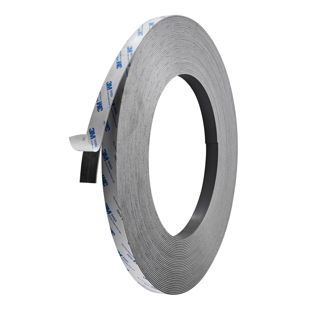 Magneetband, zelfklevend, sterk 20 mm | 30 m | 2 mm