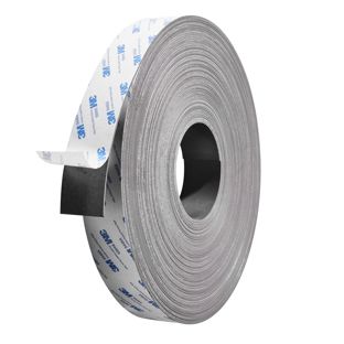 Magneetband, zelfklevend, sterk 40 mm | 1 mm | 30 m