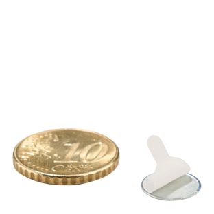 Metalen basisplaatjes, zelfklevend 11 mm