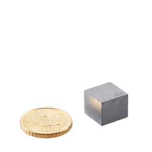 Ferriet magneten vierkant/rechthoekig, Y35 12 x 12 mm  | 10 mm