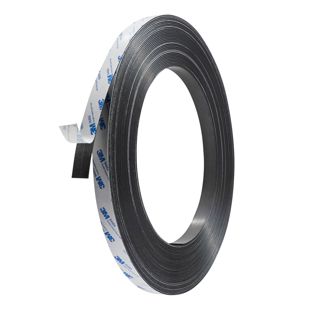 Magneetband, zelfklevend, sterk 20 mm | 30 m | 1,5 mm