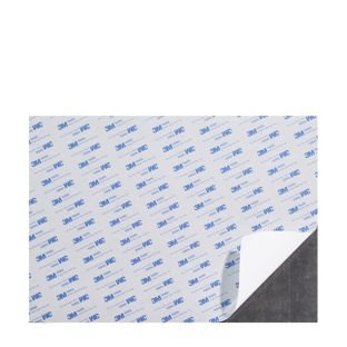 Magneetfolie, zelfklevend,sterk, ruw A4 210 x 297 mm  | 0.9 mm | 3M 9448A 