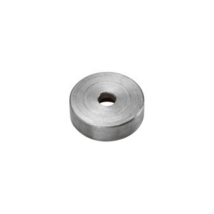 SmCo-potmagneet met cilindrisch boorgat, roestvrijstalen behuizing 