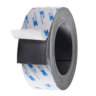 Magneetband, zelfklevend, sterk 50 mm | 5 m | 1,5 mm
